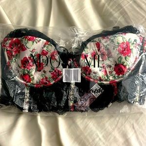 Rose designed bra by Adore Me